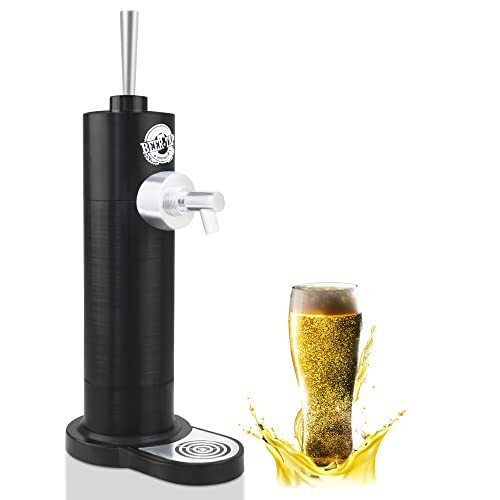 Richard Bergendi Home Draught Beer Pump, Beer kegerator, Beer Tap, Draft Beer Dispenser, Portable Mini Keg For All Can Beers, Ale, Birthday Gift for Men, Husband, Dad, Son, Beer Gifts For Men Black | Amazon (US)