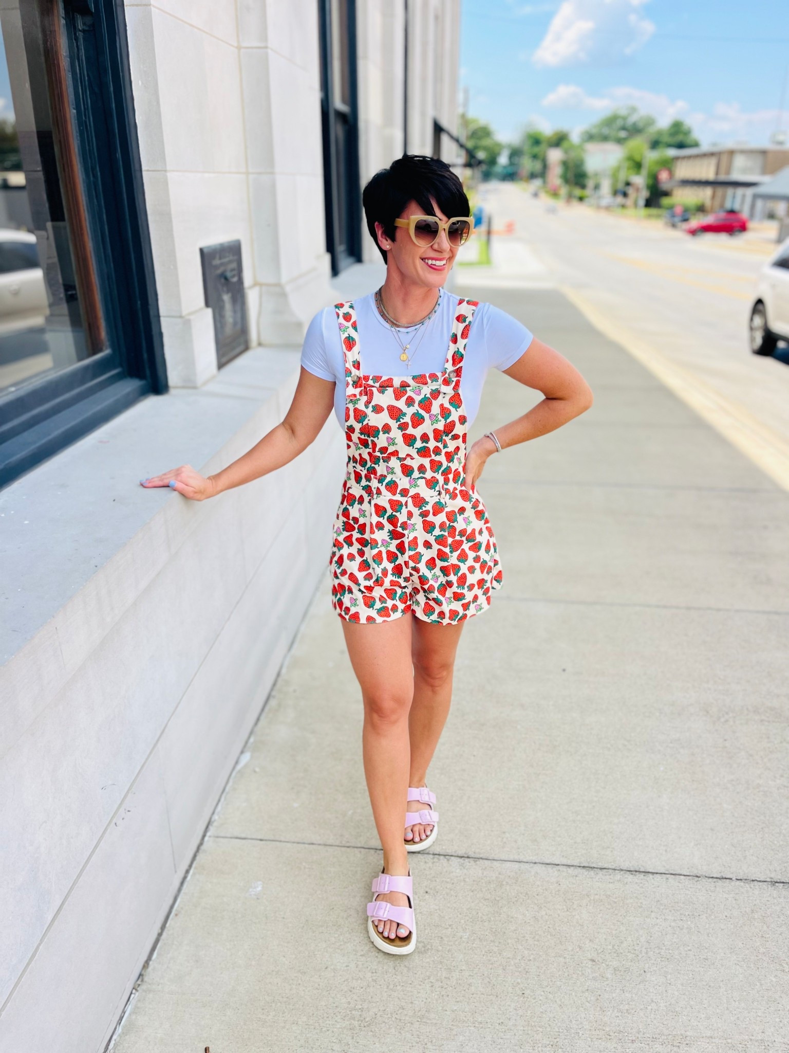How fun are these strawberry overalls?! 🍓
I’m obsessed with them and always get so many compliments every time I wear them! Such a fun outfit for summer!


#LTKU #LTKStyleTip