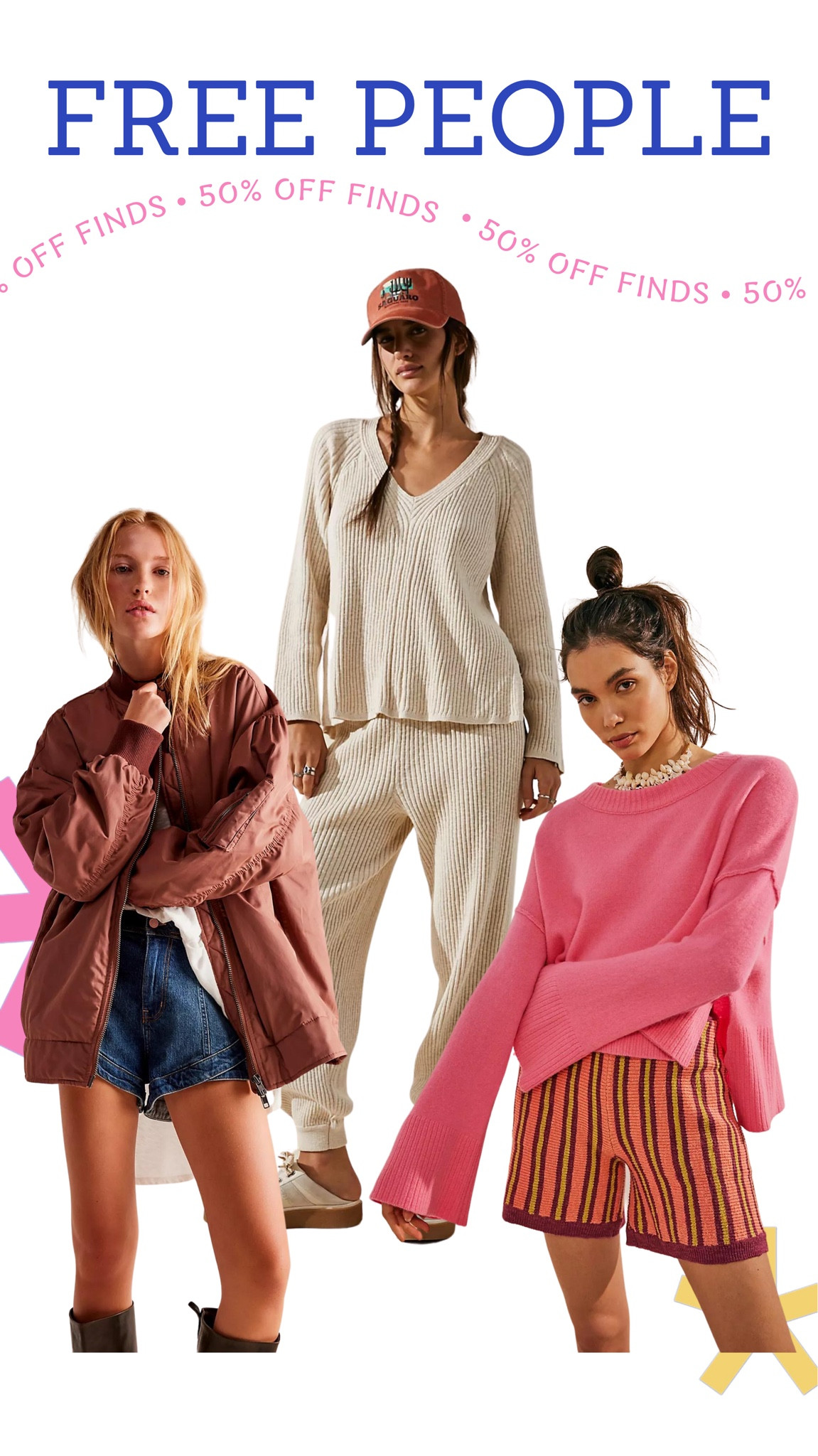 Free people 50% off finds 

#LTKCyberWeek #LTKstyletip #LTKsalealert