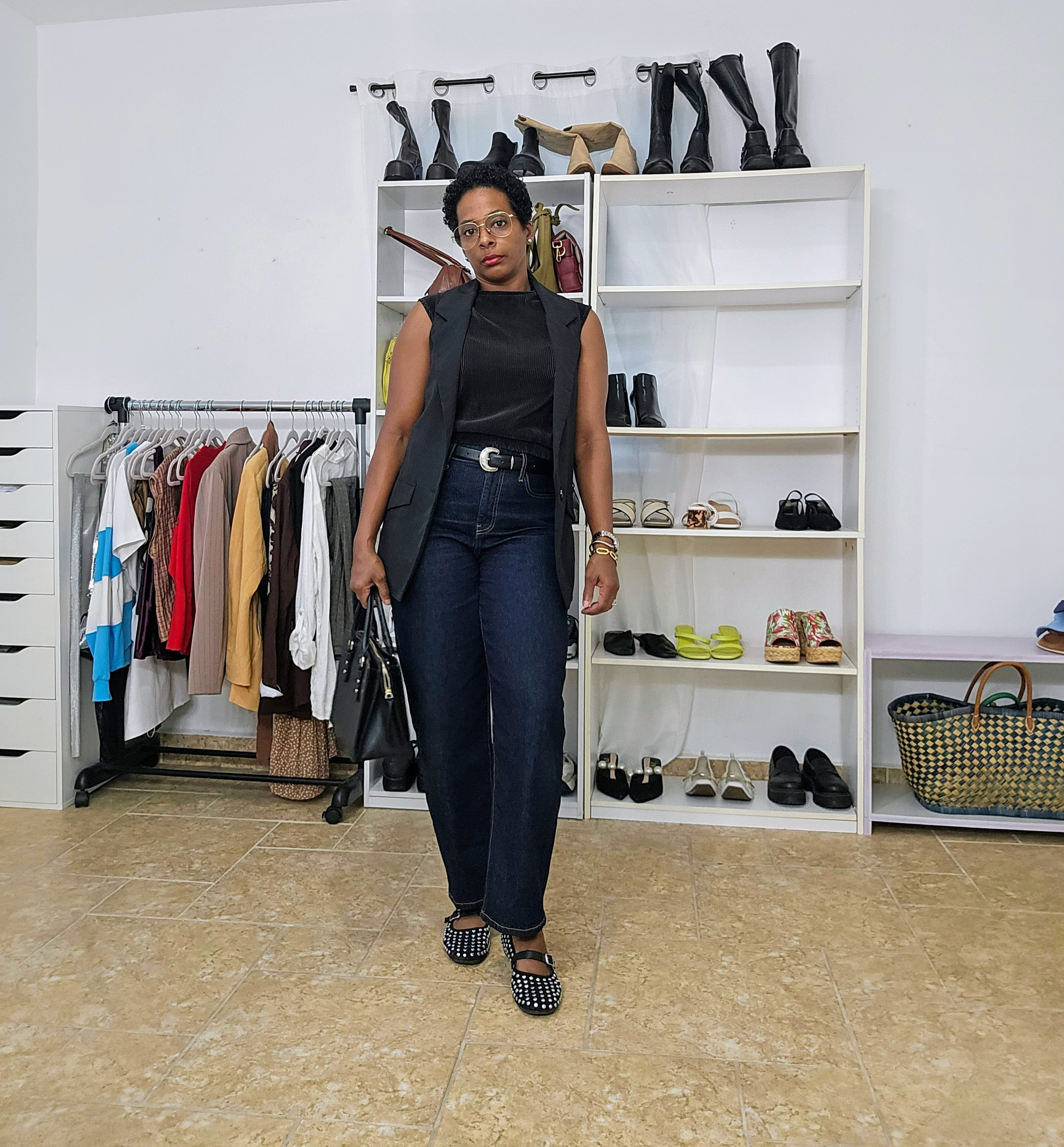 Link de jeans y balerinas. 

#LTKstyletip #LTKworkwear #LTKjeans