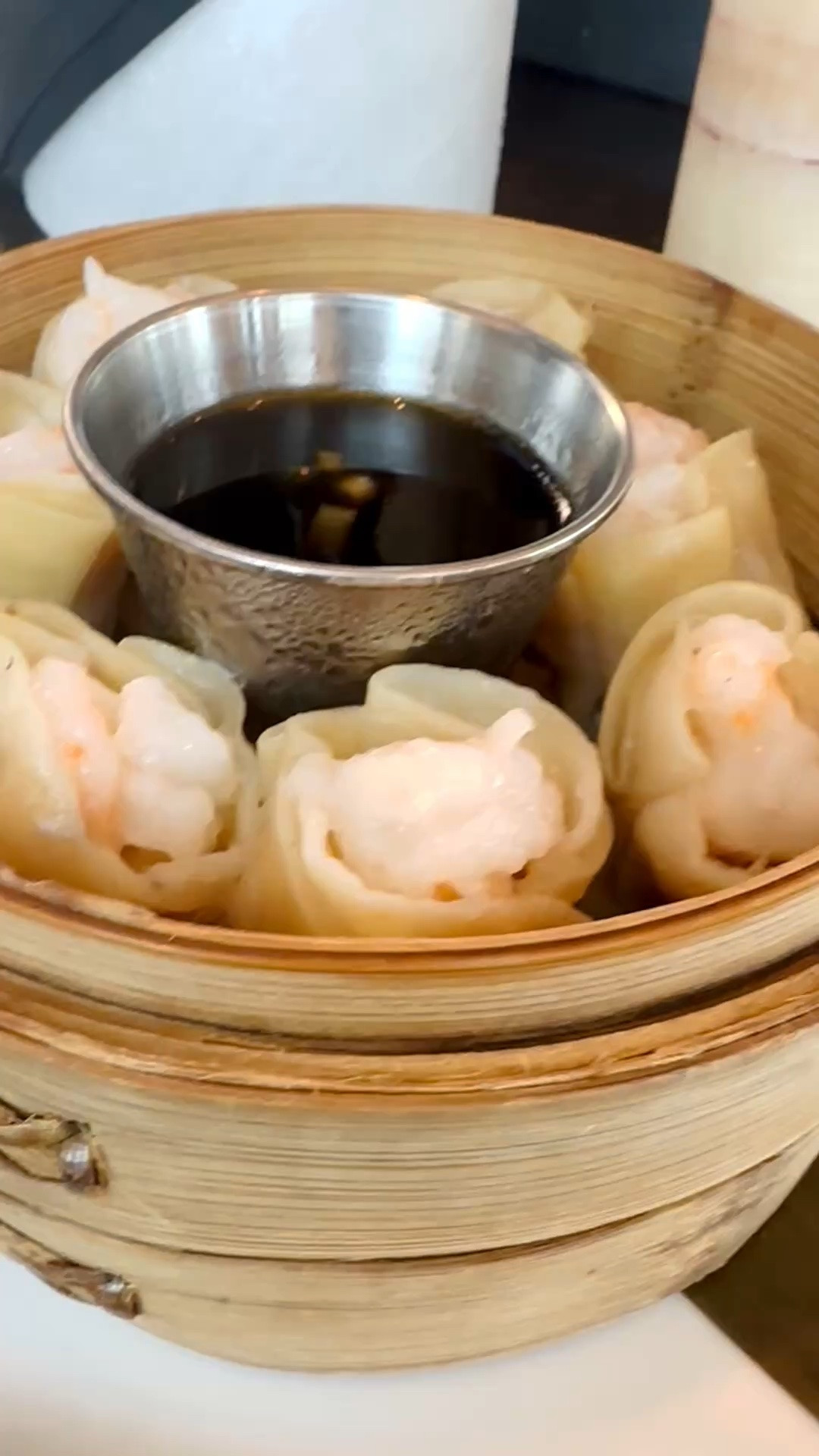 Steamed shrimp and pork shumai served straight from a bamboo steamer—warm, juicy, and so flavorful. I’ve always loved bamboo steamers; they make even a casual meal feel charming and beautifully presented.

While shumai is traditionally Chinese, a bamboo steamer is also featured in Williams Sonoma’s Taste of Korea collection, celebrating the shared tools and traditions found throughout Asian cooking. It’s perfect for dumplings, buns, vegetables, and creating an Asian-inspired dinner at home.

#WilliamsSonoma #TasteOfKorea #Shumai #BambooSteamer #AsianCooking #AsianDining #Dumplings #ShrimpShumai #PorkShumai #Dinnerware #EntertainingAtHome

#LTKdayinmylife #LTKvlog #LTKTravel