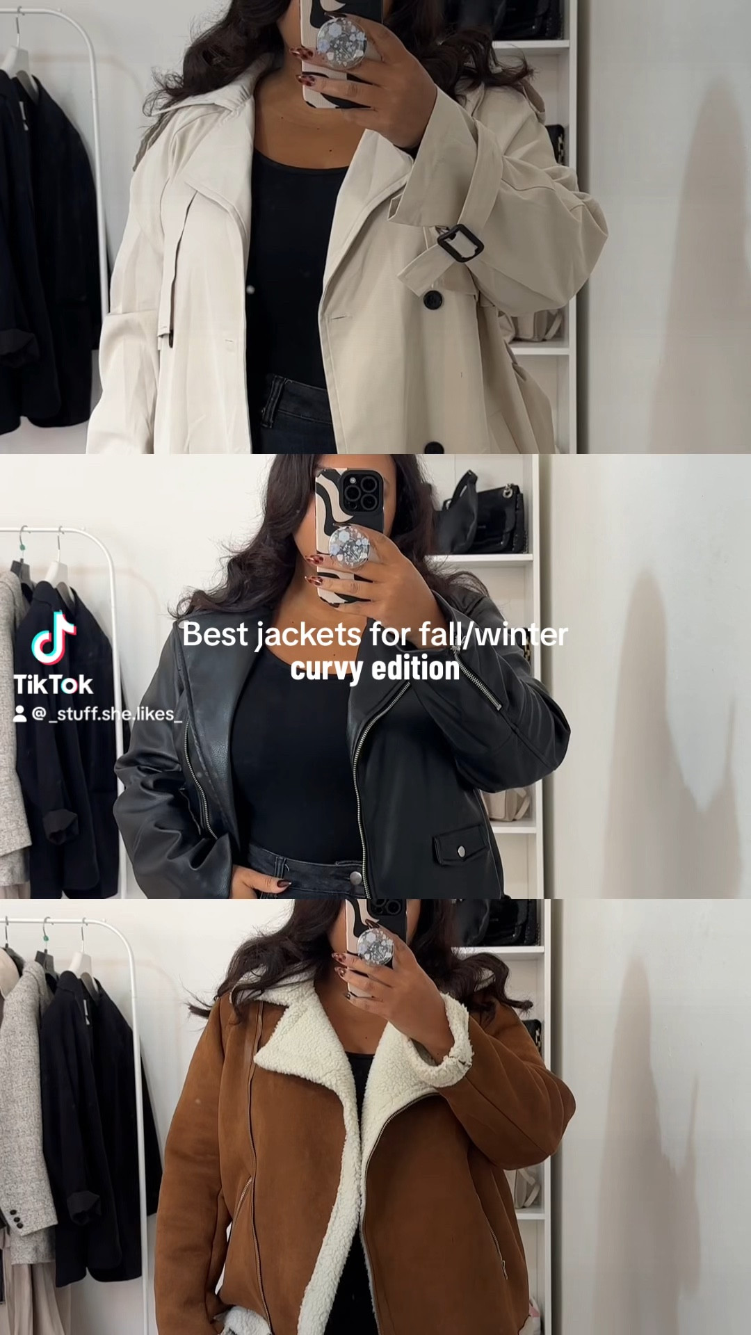 Best jackets for autumn/ winter 
Curvy edition 

#falltrends #trenchcoat #suedejacket #fauxfur #curvy

#LTKautumn #LTKcurves #LTKmidsize