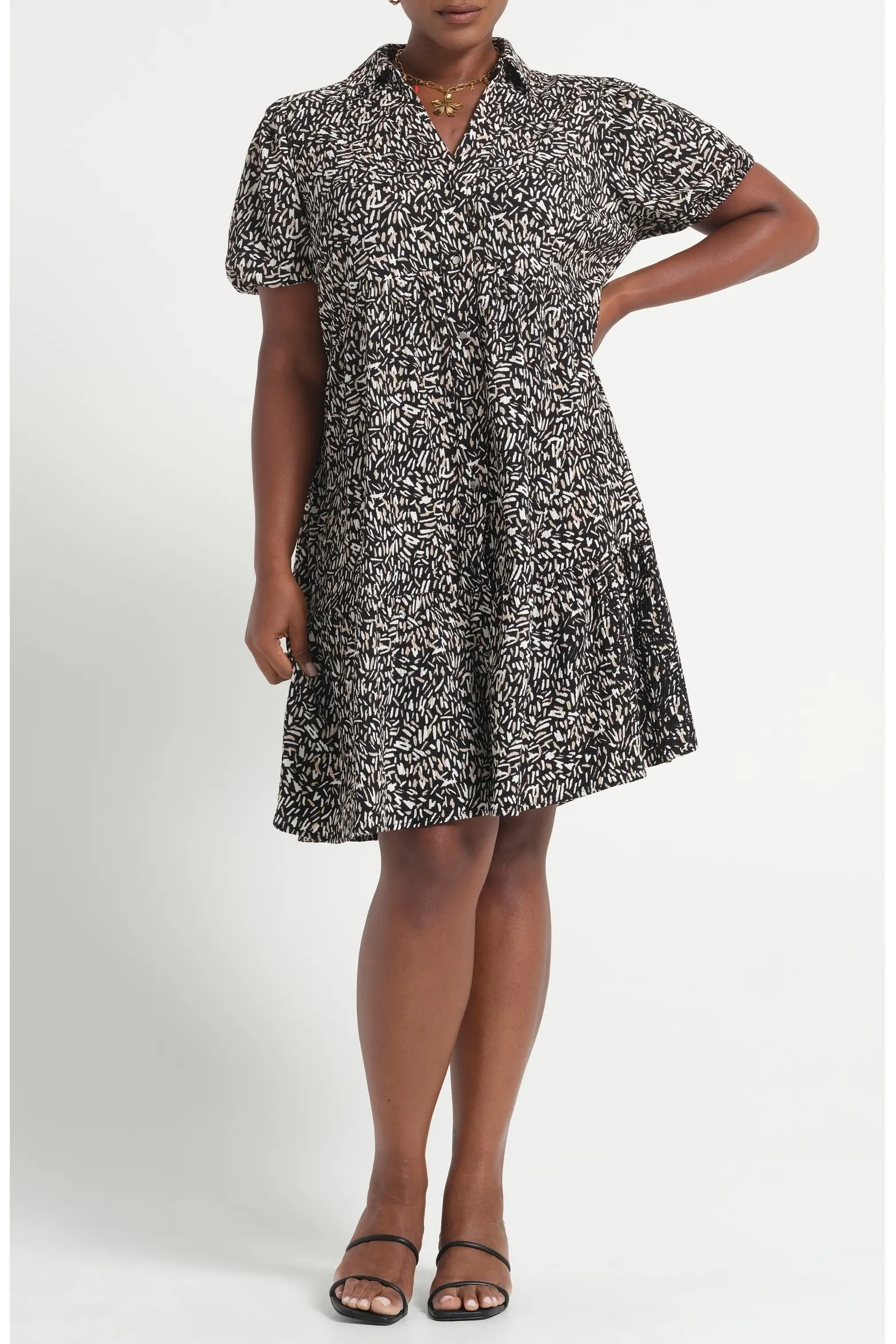 Abstract Print Jersey Dress (Women) | Nordstrom | Nordstrom