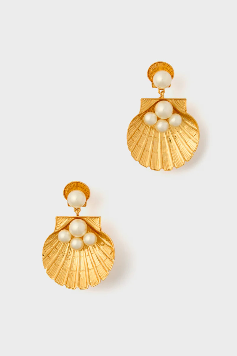 Gold Ariel Earrings | Tuckernuck (US)