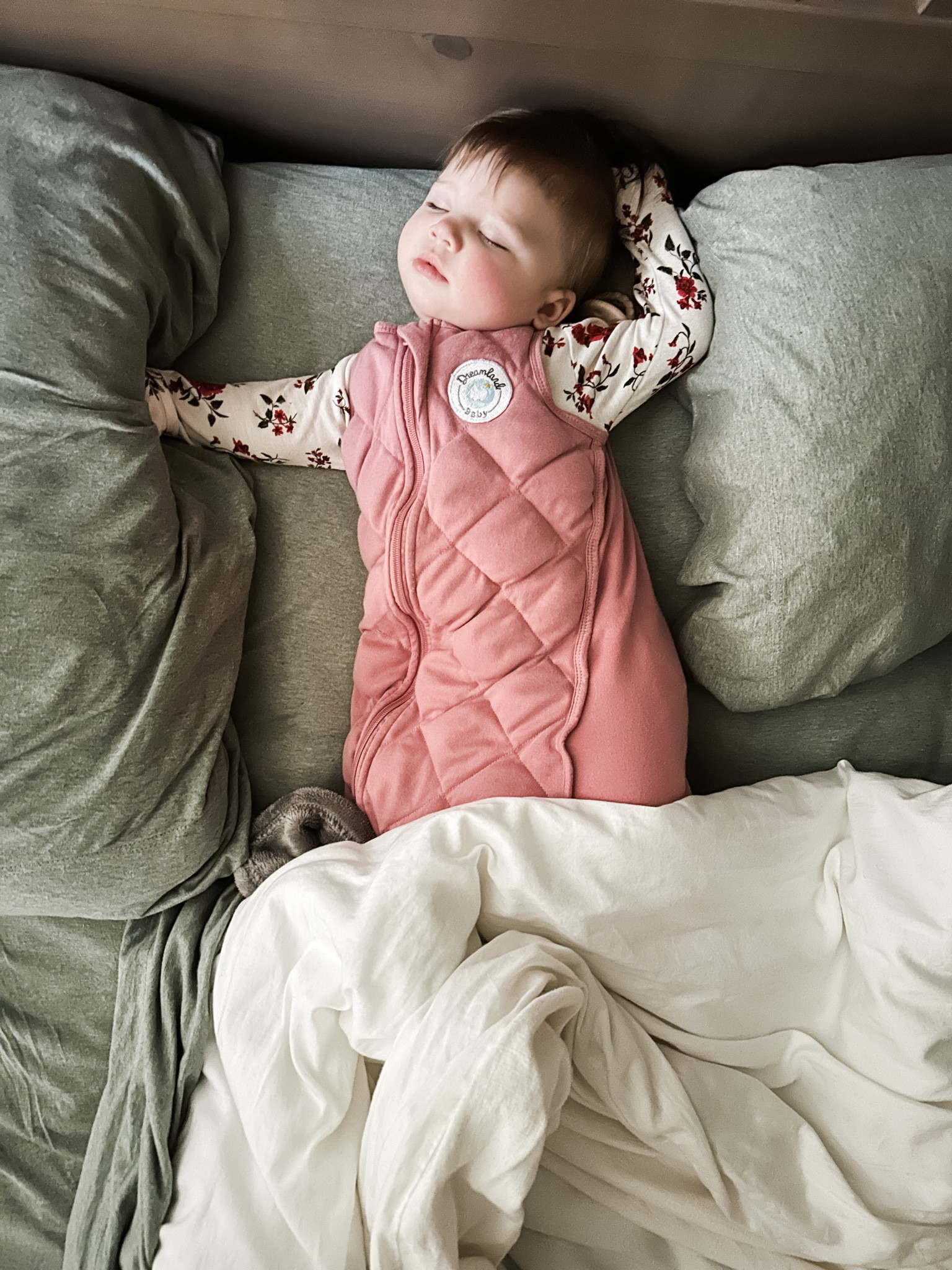 sweet sleeping baby, sleep slack, dreamland baby co

#LTKkids #LTKbaby