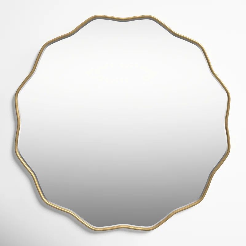 Joss & Main Francina Wavy Wall Mirror & Reviews | Wayfair | Wayfair North America