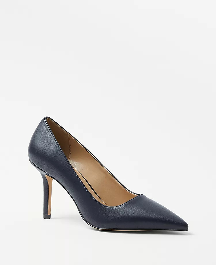 Mae Leather Pump | Ann Taylor
