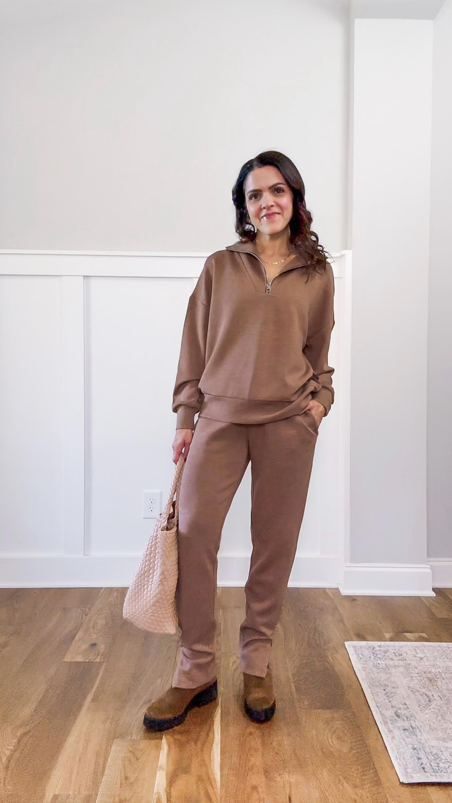 Monthly outfit planner NOVEMBER: Fall outfits | Varley skim pant, matching set, lug boot

#falloutfit #classicstyle #casualstyle 

#LTKSeasonal #LTKStyleTip