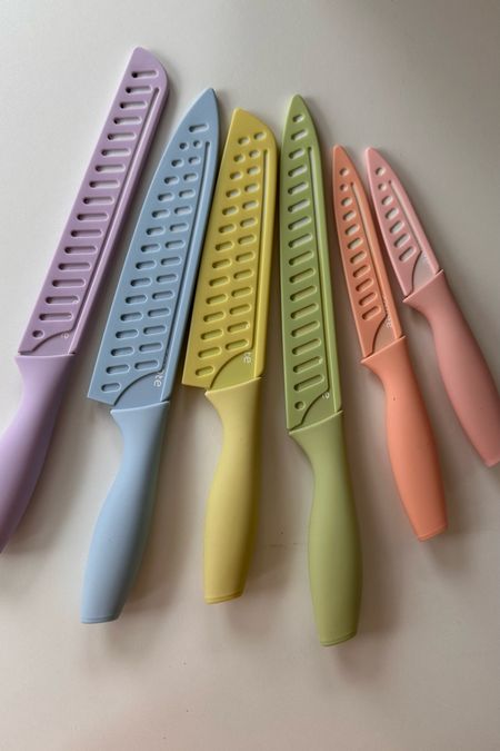SALE ALERT! The cutest kitchen knives set. Amazon find. 

#LTKfamily #LTKsalealert #LTKhome