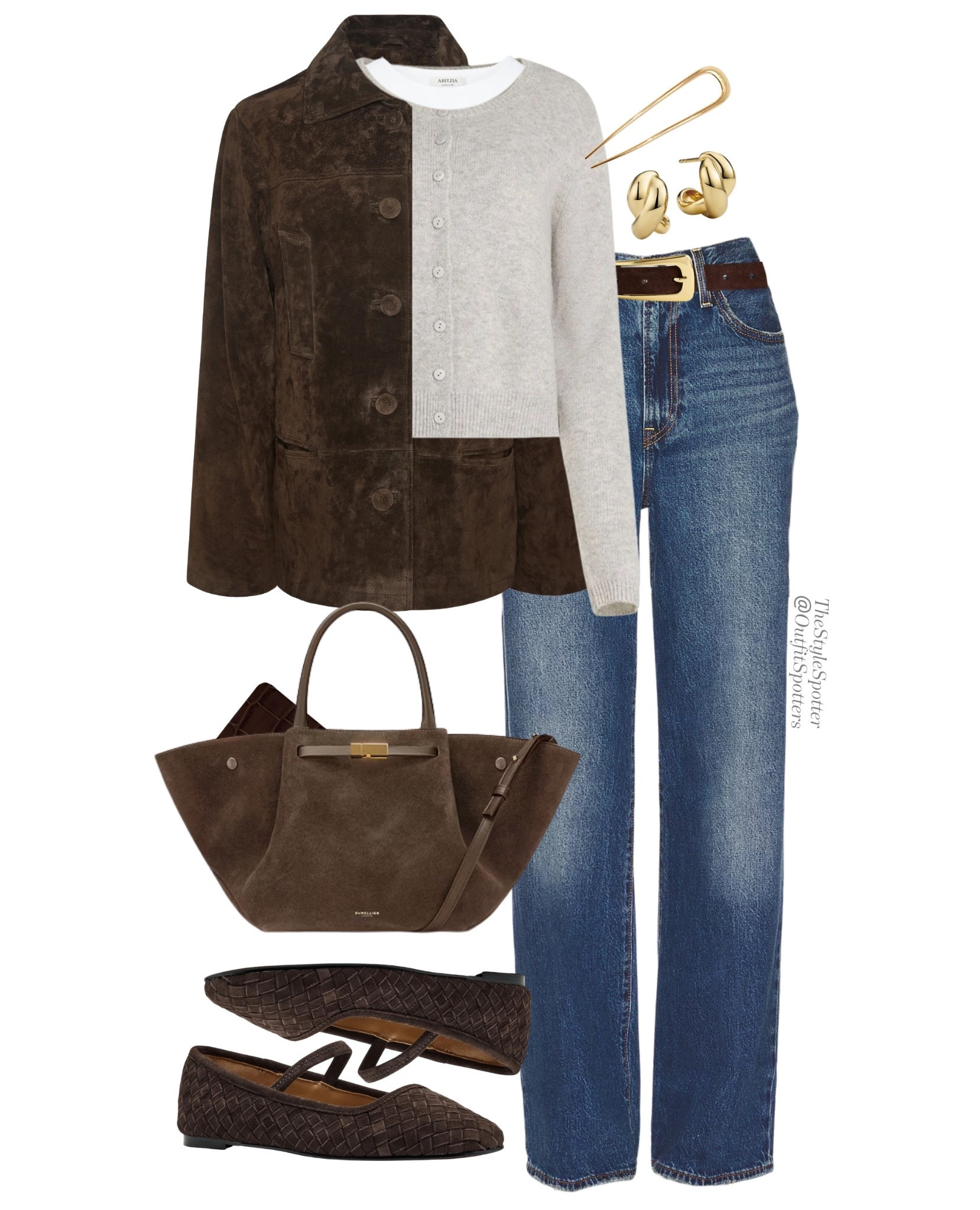 Winter Outfit Idea ❄️ 
A winter look is the perfect combination or classic staples layered for the cool temperature. Includes soft hues and unique textures such as suede, cashmere, or denim. 
Shop this look👇🏼 ⛄️ 


#LTKootd #LTKdayinmylife #LTKHoliday