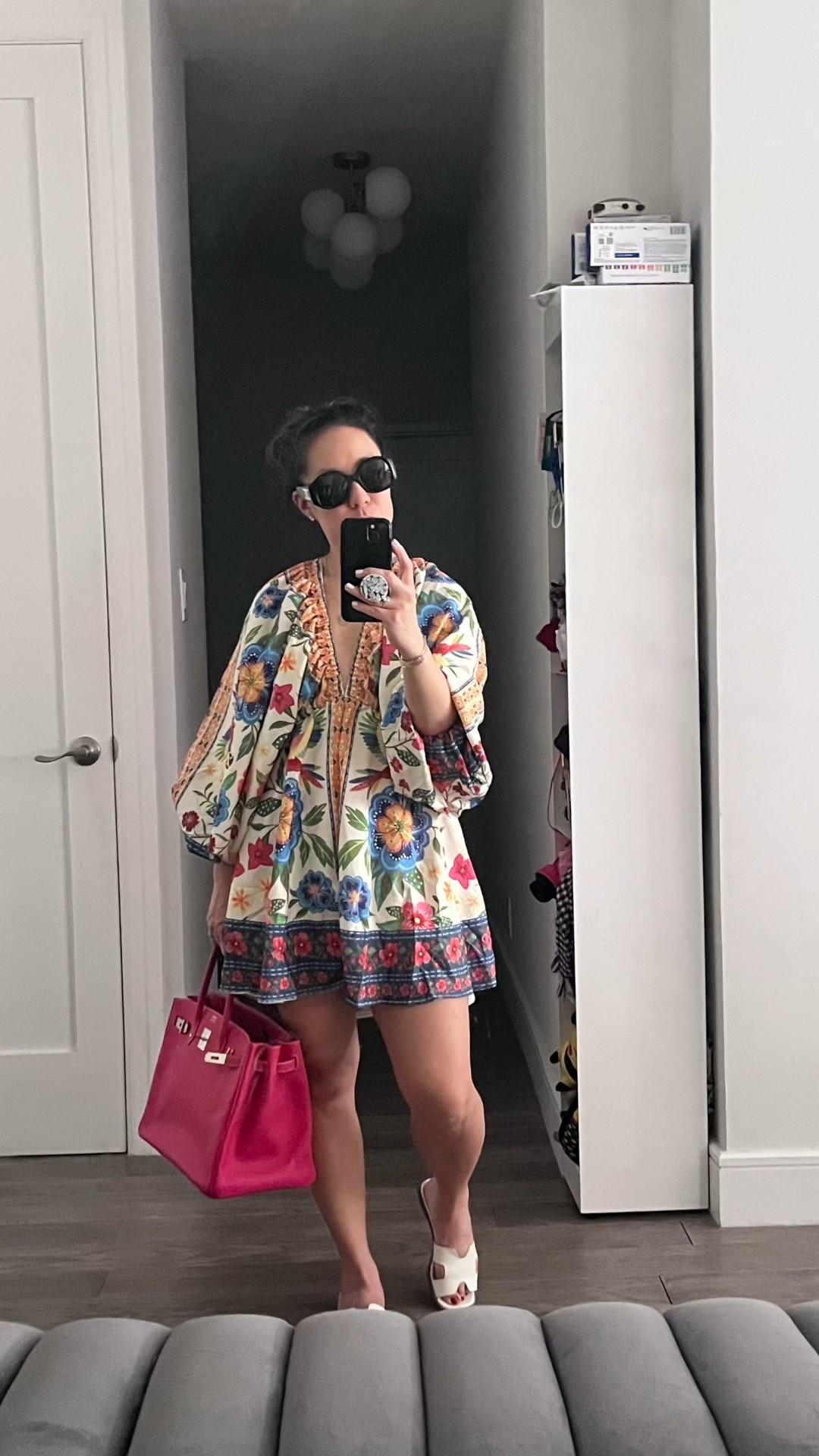 Floral dress. Love the prints! Which colorway wouldnyou choose? Elastic neckline and tie back for a customized fit. I’m wearing a small in every color.

#LTKootd #LTKTravel #LTKmomlife