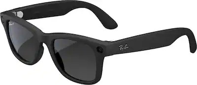 Ray-Ban Meta - Ray-Ban | Meta Wayfarer (Gen 2) - Matte Polarized Gradient Graphite lenses - Black | Best Buy U.S.
