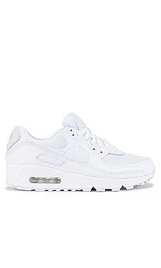 Nike Air Max 90 365 Sneaker in White & Wolf Grey from Revolve.com | Revolve Clothing (Global)