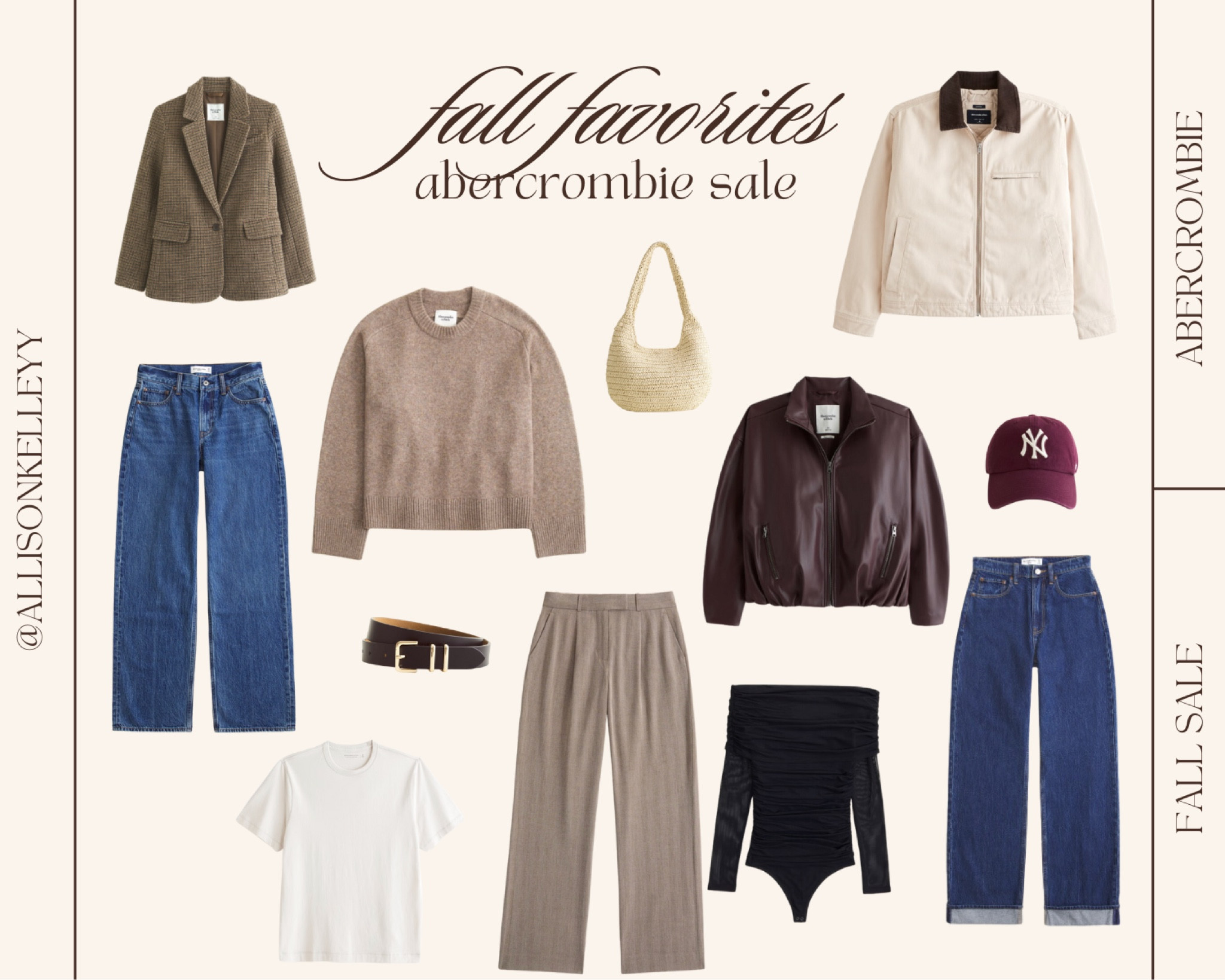 The Abercrombie fall sale is here!! Shop within the LTK app for a stackable discount code AFLTK for a discount! 

Linking so favorites 