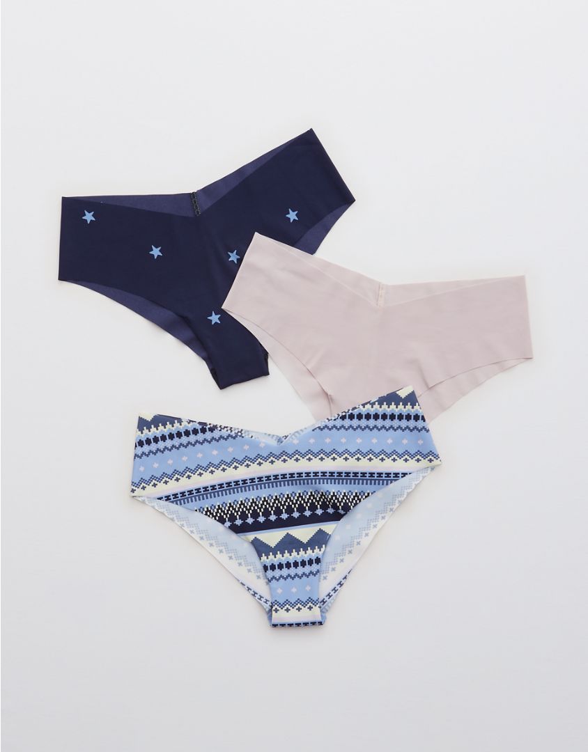 Aerie No Show Cheeky Underwear 3-Pack | American Eagle Outfitters (US & CA)