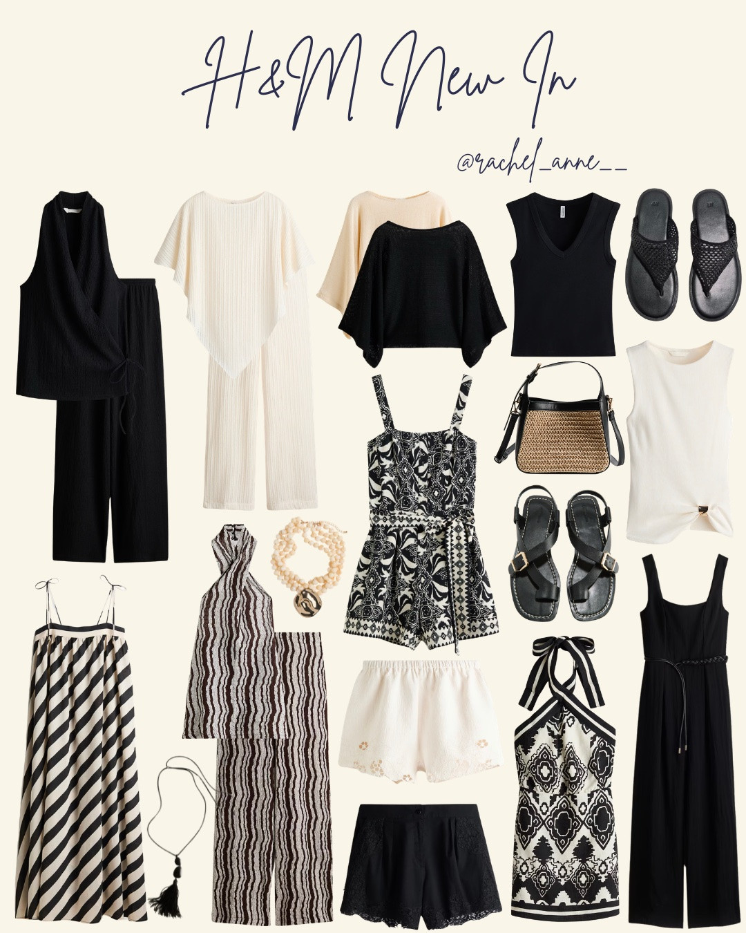 H&M NEW IN 🖤🐚
Wow!! Love the new co-ords and so many new pieces for the sunshine and holidays 🤍

#LTKuk #LTKsummer #LTKeurope