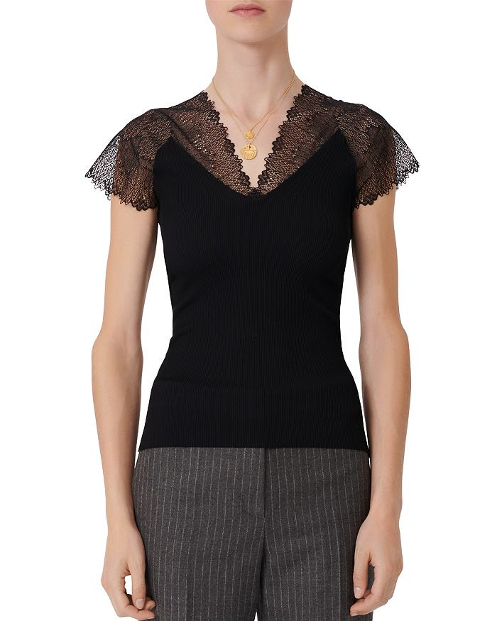 Lilio Lace-Trim Top | Bloomingdale's (US)
