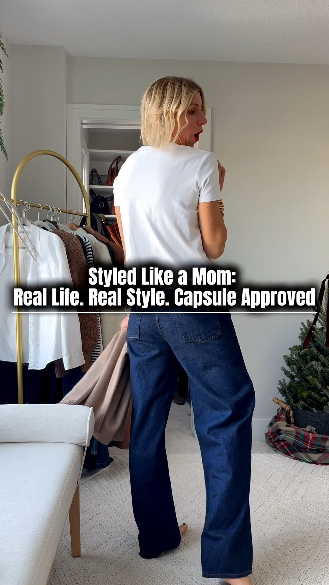 Wide leg, dark wash jeans looks for this winter! I love how effortless and easy this look is for every day this winter season.



#LTKgrwm #LTKmomlife #LTKOver40