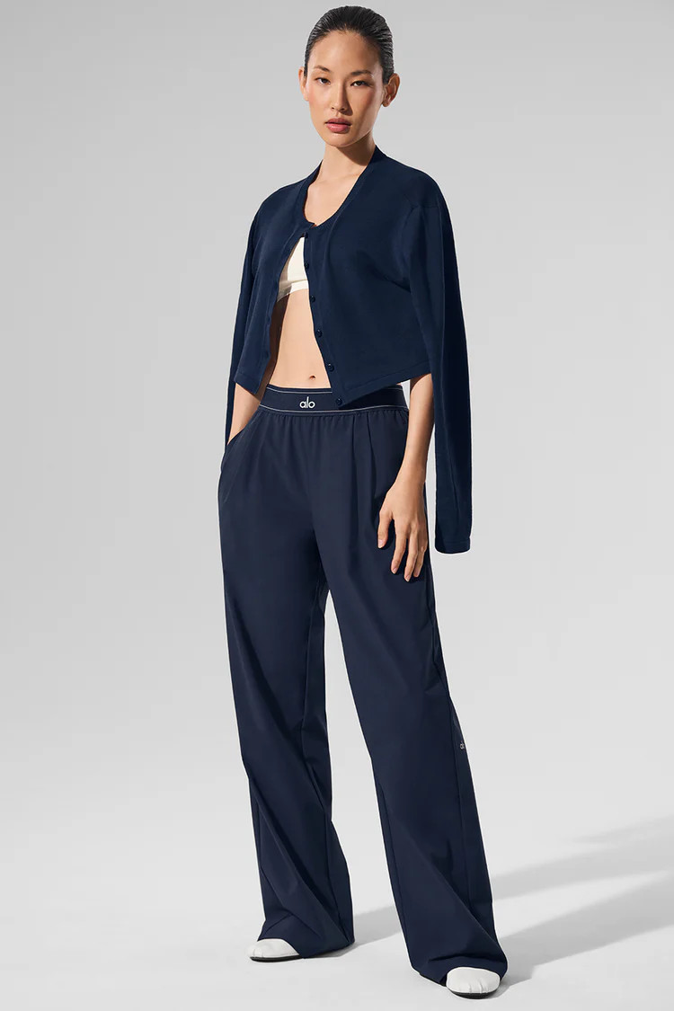 Suit Up Trouser (Long) - Navy | Alo Yoga (US)