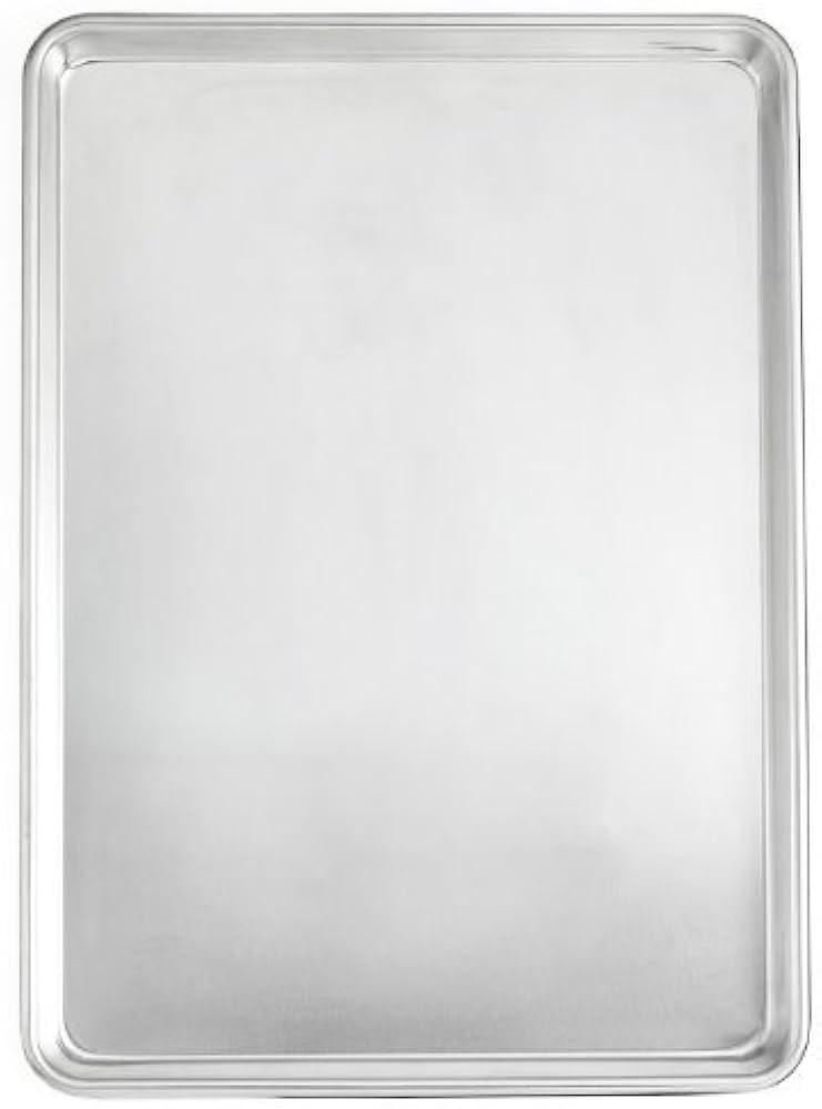 Commercial Grade Half Size Aluminum Baking Sheet Pan with 2 Snap-Tight Plastic Lid Covers, 13" x ... | Amazon (US)