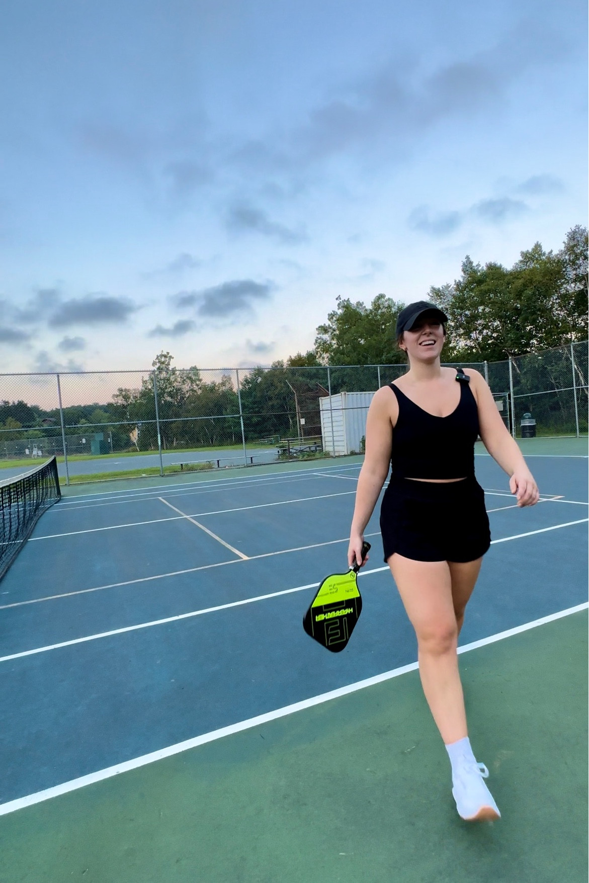 Pickleball endorphins always have me in a silly goofy mood 💚 Top (M), shorts (L), shoes (size 7 tts)

#LTKstyletip #LTKSeasonal #LTKfitness
