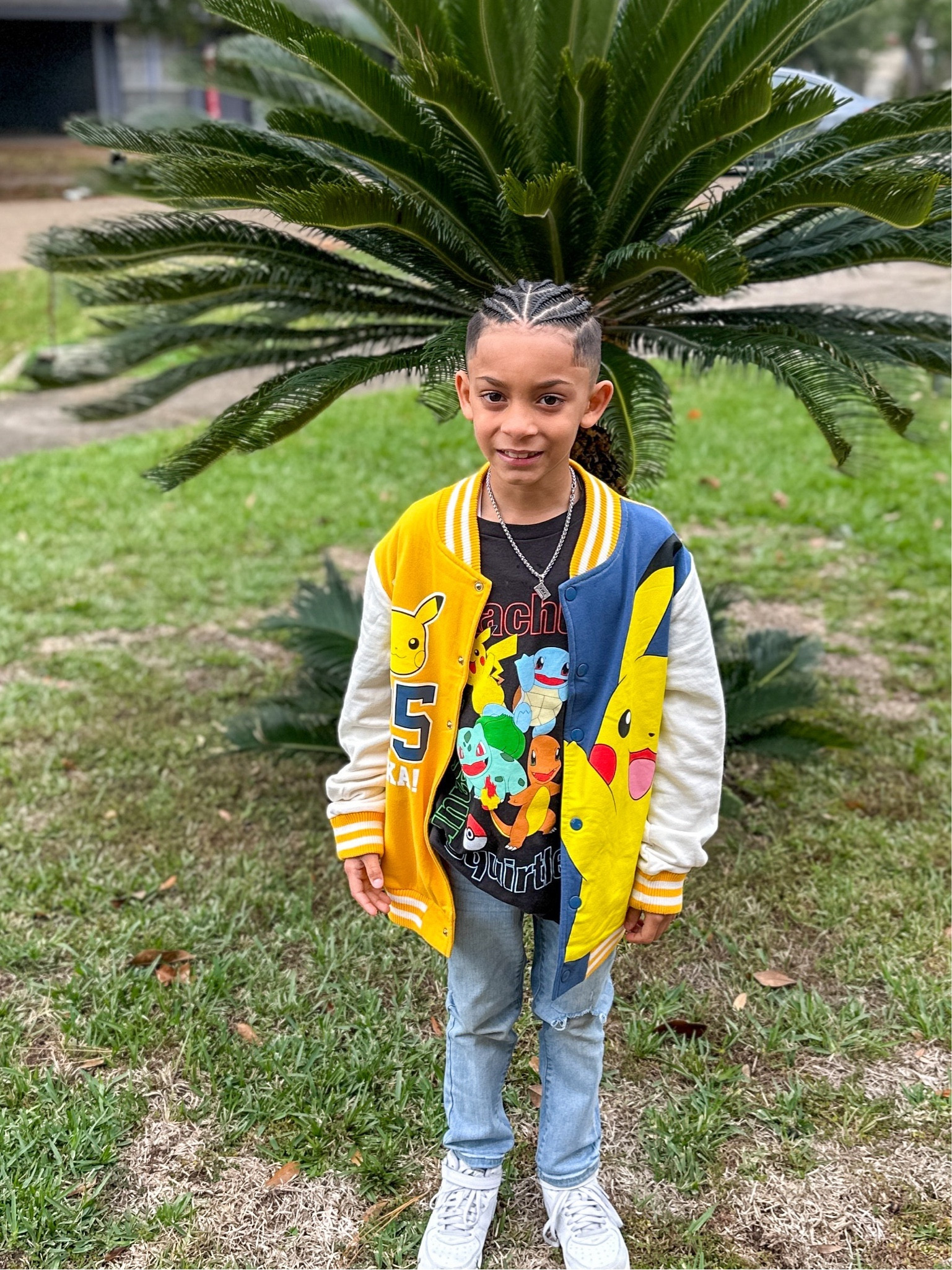 Boys' Pokemon Pikachu Varsity Jacket - Yellow #Pokemon #Gamer #VideoGames #Kiddos #boysfashion #varsityjacket 

#LTKkids