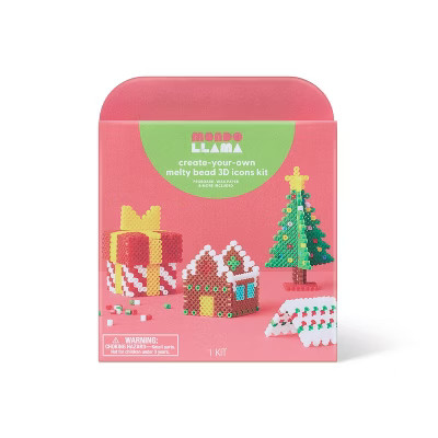 Christmas Craft 3D Melty Beads Holiday Activity Kit - Mondo Llama™ | Target