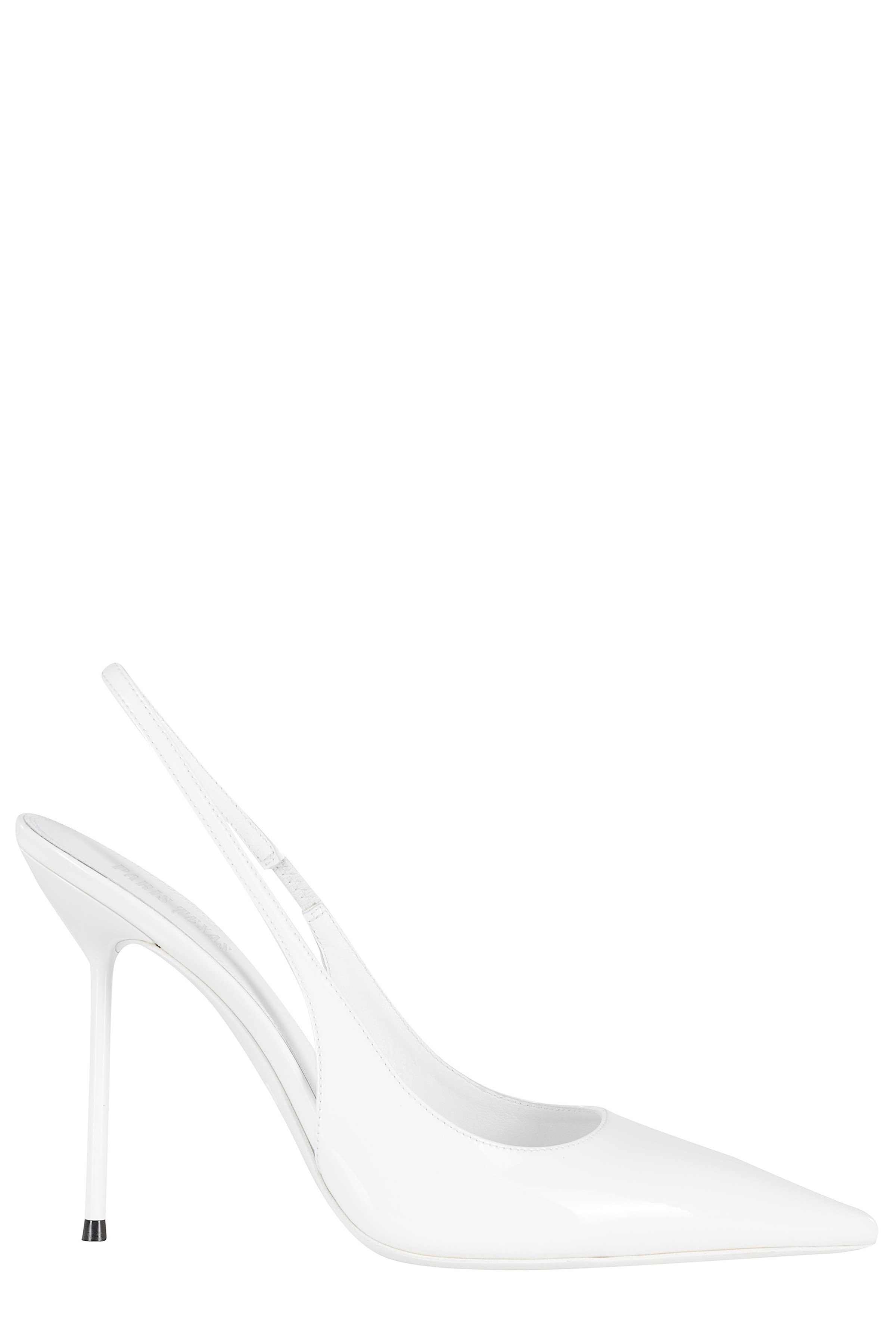 Paris Texas Lidia Slingback White Pelle Calzature - Women | Italist.com US