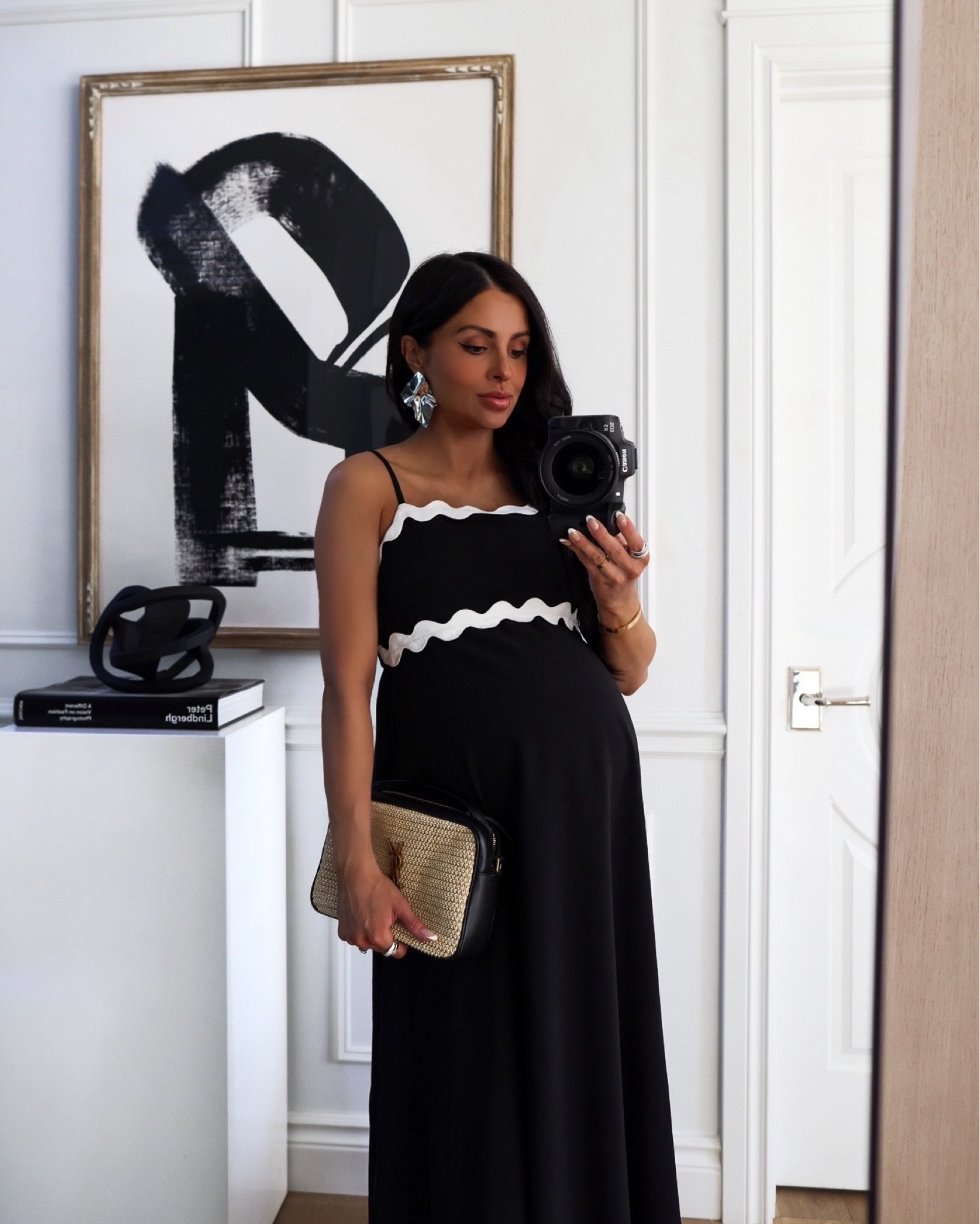 Amazon summer dress bump-friendly
Black and white maxi dress wearing a small


#LTKFindsUnder50 #LTKFindsUnder100 #LTKBump