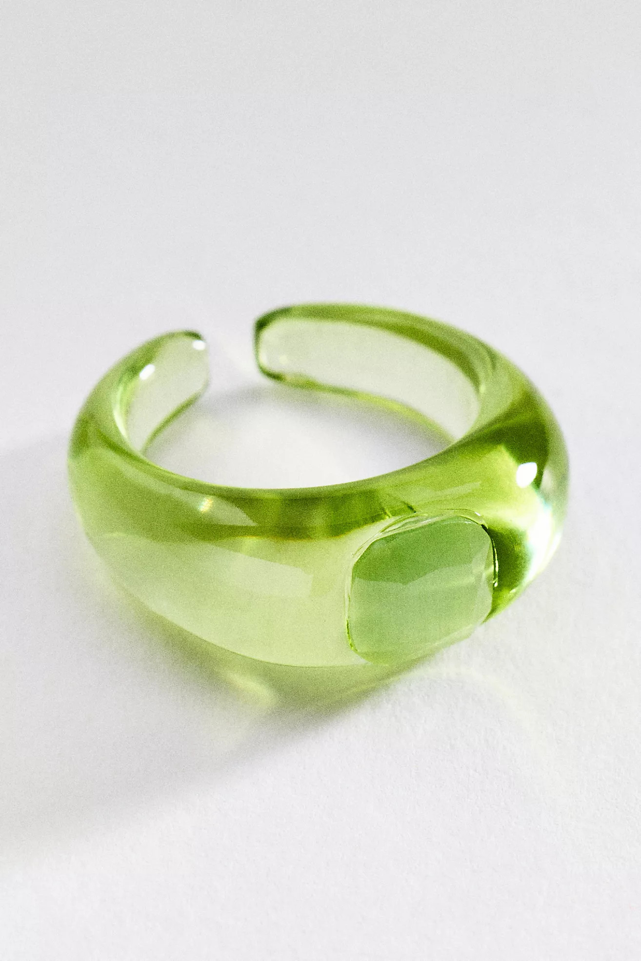 Gemstone Resin Cocktail Ring | Anthropologie (US)