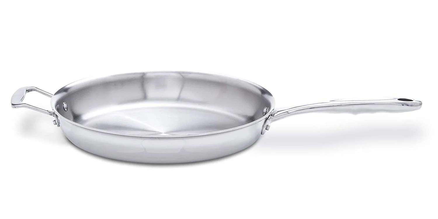 360 Cookware Stainless Steel 11.5 Inch Fry Pan | Walmart (US)