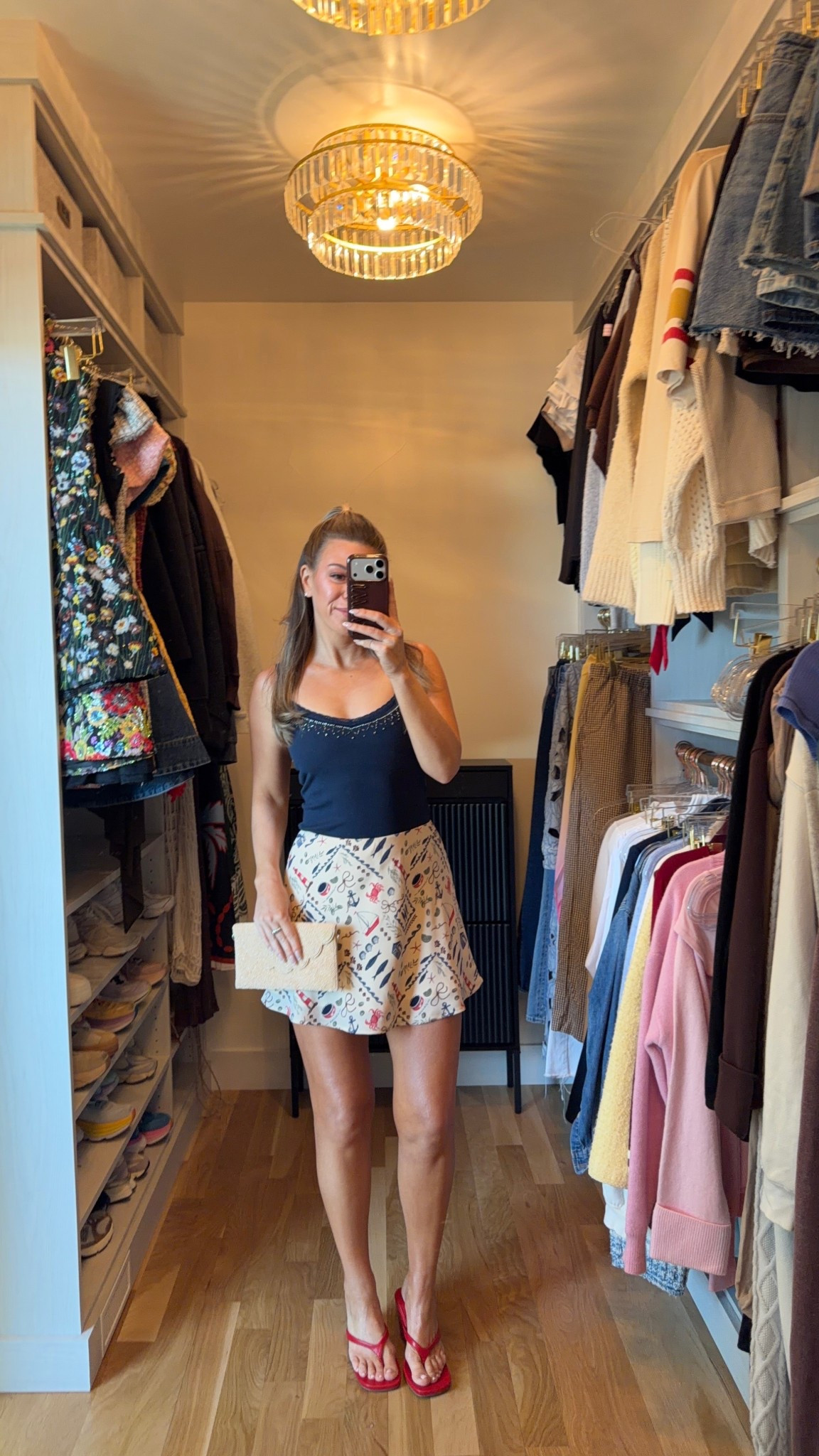 abercombie spring printed skort outfit with blue cami 

Wearing small tops
Xs in skort 

Vici code: emerson30

Spring looks
Summer outfit
Everyday
Casual
Workwear
Destination
Brunch
Lunch date
Shopping

#LTKSpringSale #LTKStyle 

#LTKSeasonal