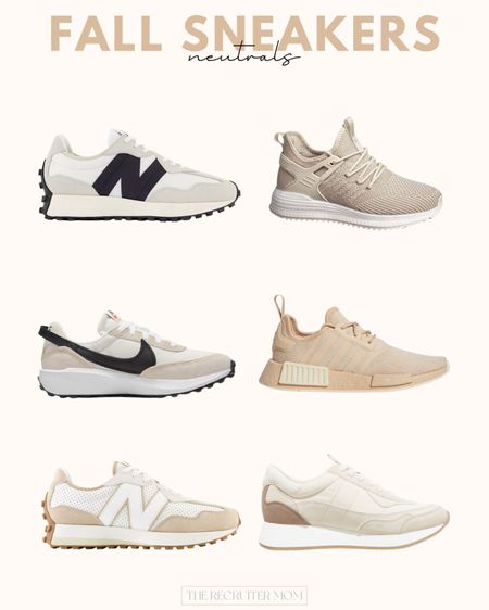 Neutral Fall Sneakers 

Fall Sneakers  Neutral sneakers  Fall fashion  Nike  New Balance  Adidas 

#LTKfitness #LTKSeasonal #LTKGiftGuide