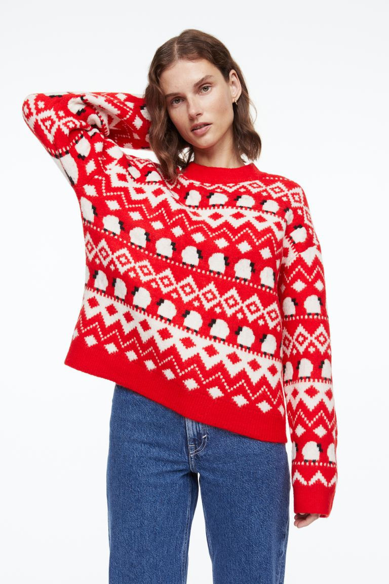 Jacquard-knit Sweater | H&M (US + CA)