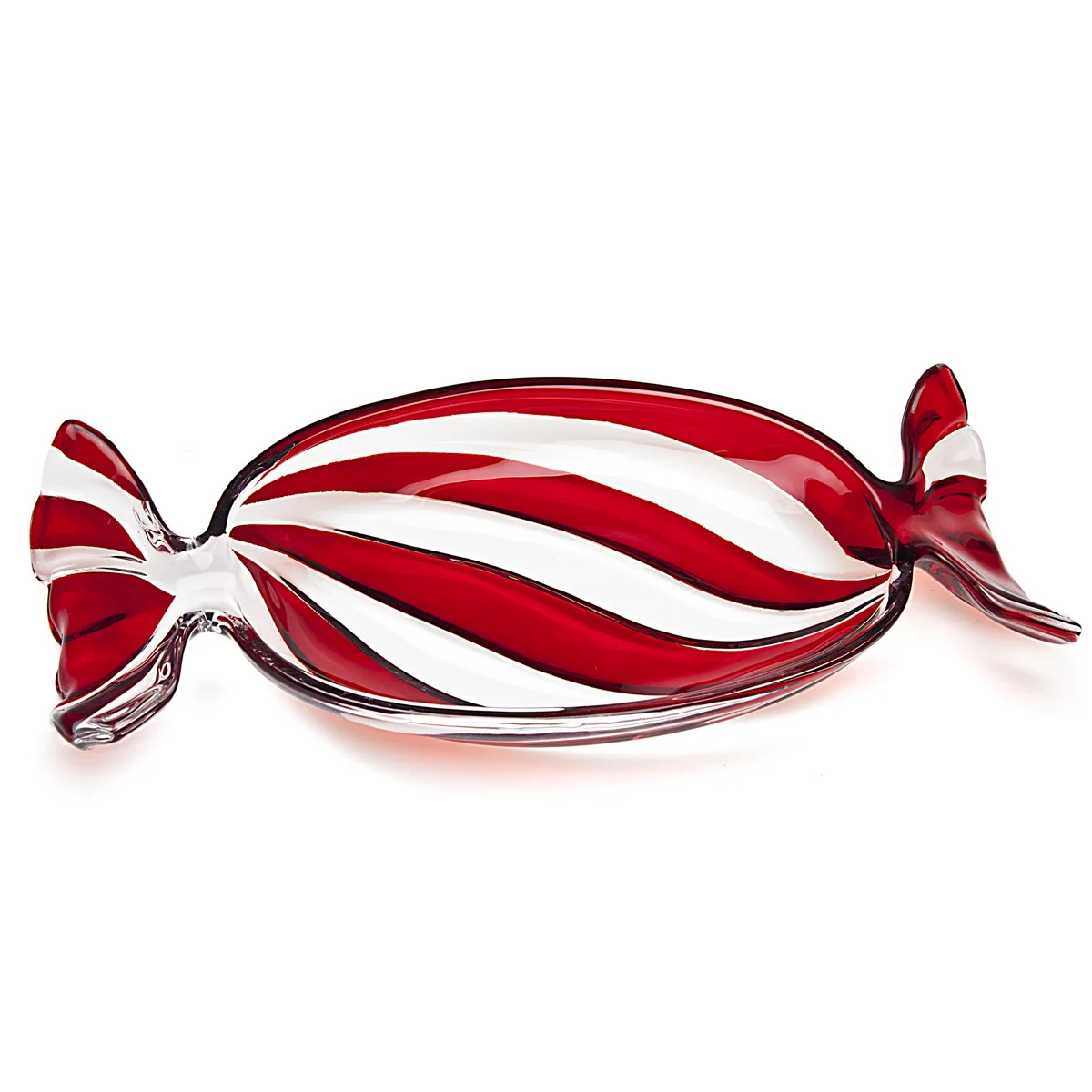 Godinger Christmas Peppermint Candy Tray | Wayfair North America