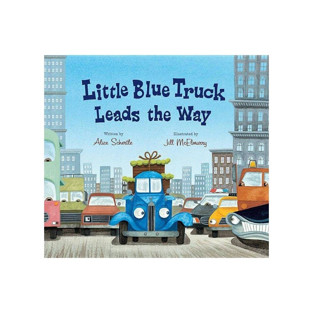 Little Blue Truck Leads the Way (Lap Board Book) - by Alice Schertle | Target