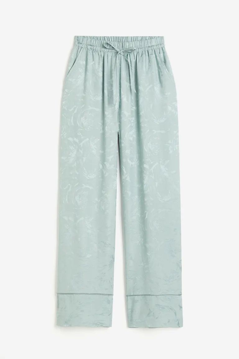 Jacquard-weave trousers | H&M (UK, MY, IN, SG, PH, TW, HK)