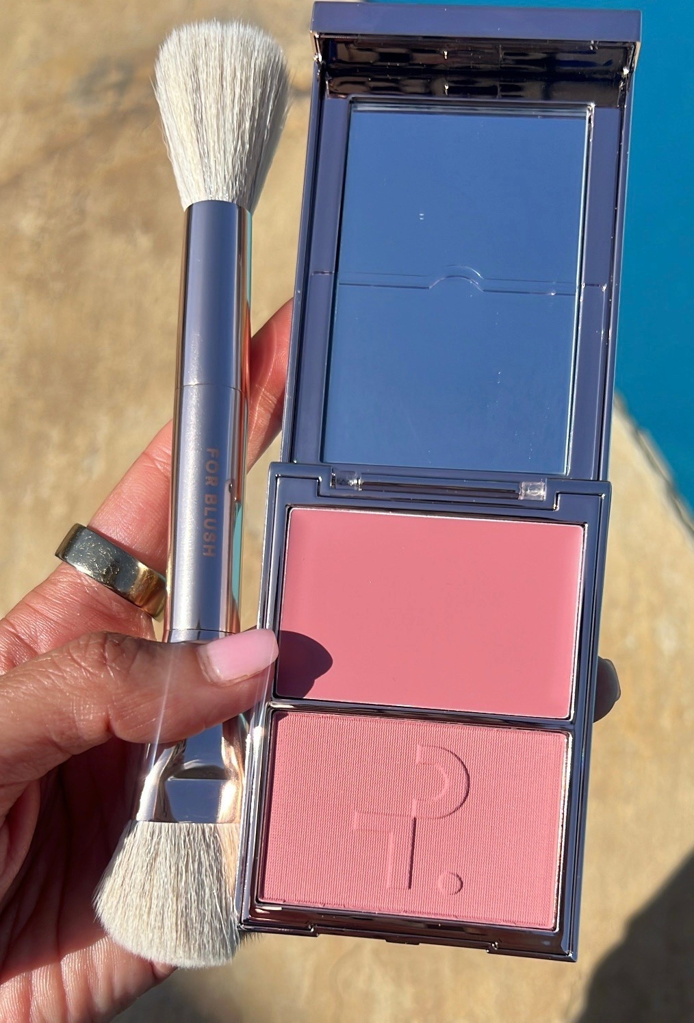 This gorgeous Patrick Ta blush is back in stock!  Out of Office.