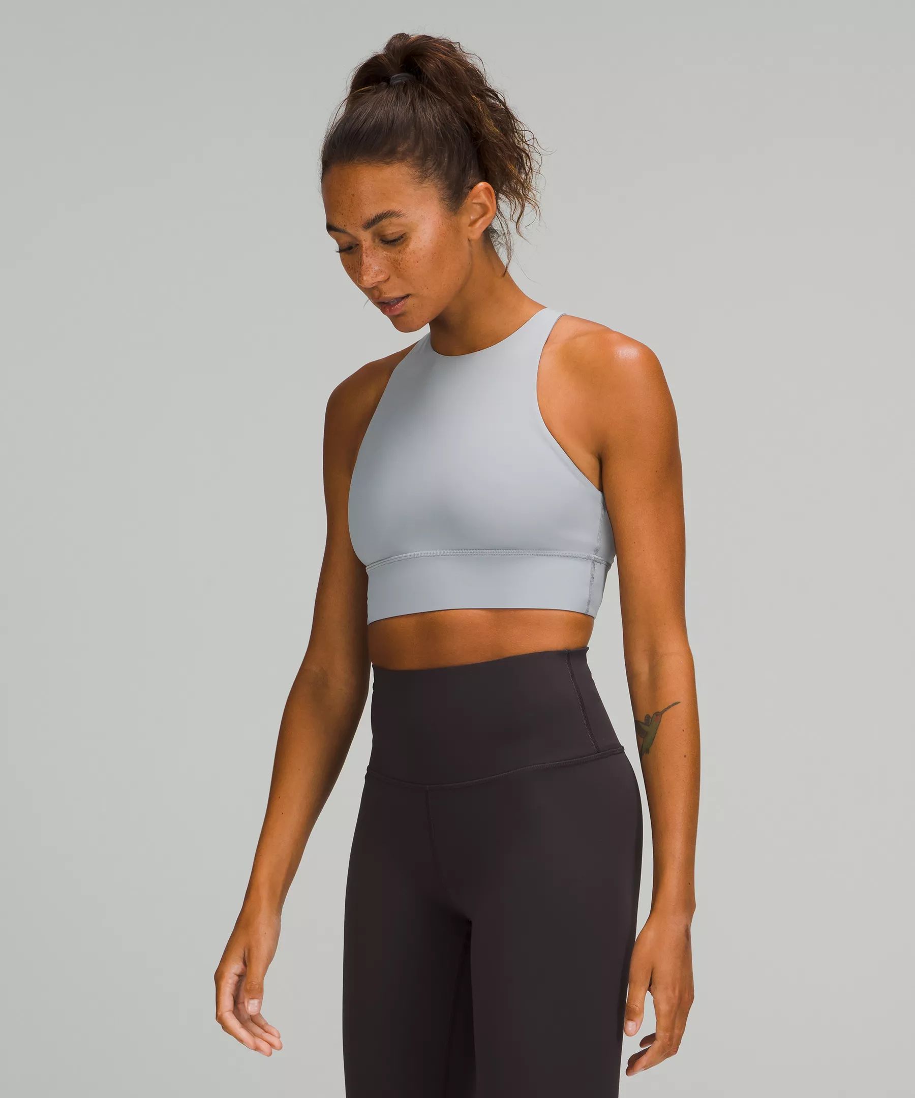 Energy Bra High-Neck Longline Tough Medium Support, B–D Cups | Lululemon (US)