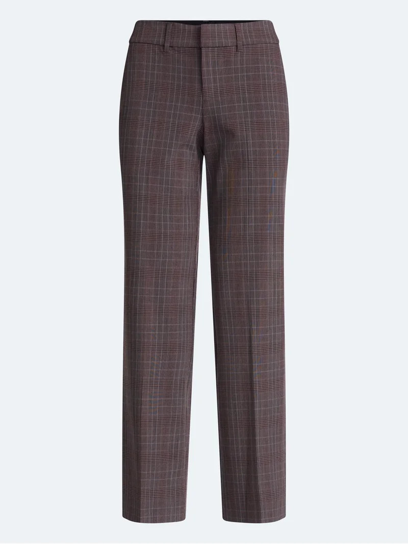 Scoop Women's and Women's Plus Low Rise Crease Trousers, 30'' Inseam, Sizes 0-28W | Walmart (US)