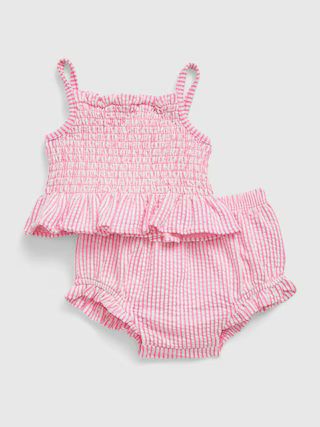 Baby Smocked 2-Piece Outfit Set | Gap (US)