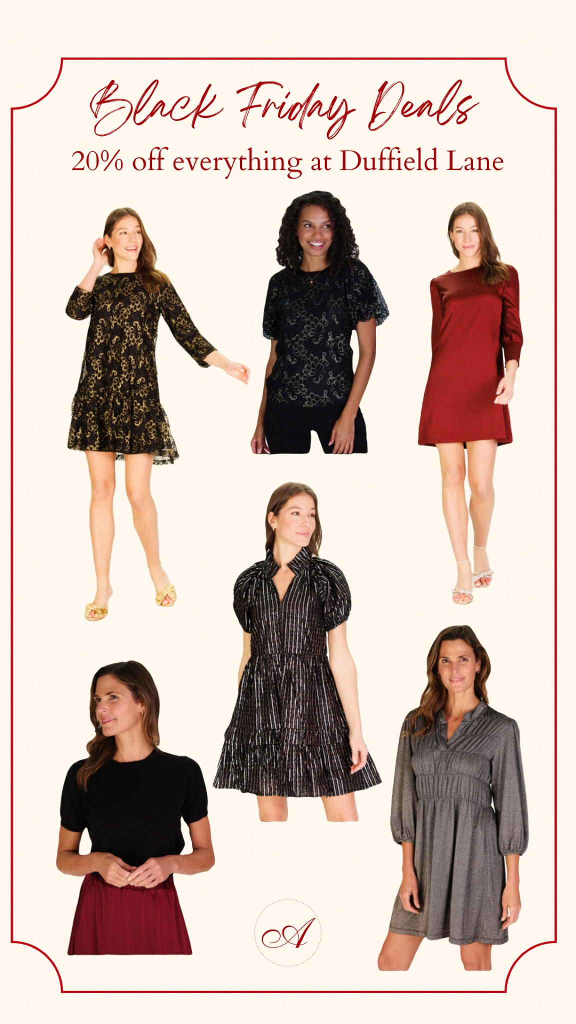 Black Friday Deals: Up to 20% off everything at Duffield Lane

Duffield Lane Sale, Duffield Lane Black Friday, Black Friday Deals, Holiday Style Sale, Classic Style Deals, Women’s Fashion Sale, Preppy Style Sale, Cozy Holiday Looks, Wardrobe Staples on Sale, Holiday Outfits on a Budget, Black Friday Finds, Timeless Style Sale, Winter Fashion Sale, Holiday Shopping Deals, Best Black Friday Fashion Deals, Duffield Lane Must-Haves, Shop Duffield Lane, Holiday Dresses on Sale, Everyday Elevated Basics, Classic Black Friday Picks

#LTKCyberWeek #LTKSeasonal #LTKSaleAlert
