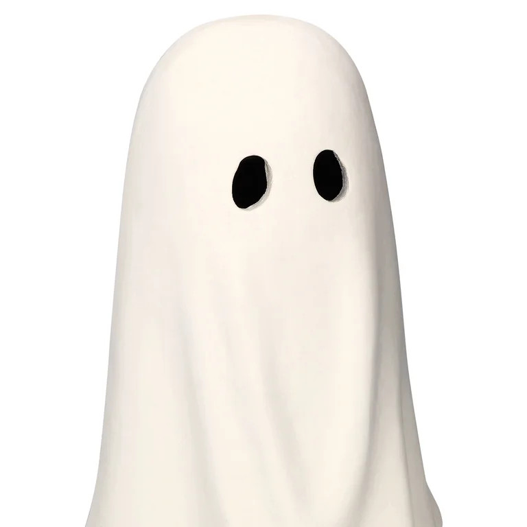 Paper Mache Ghost Decoration, White, 11", Halloween by Way To Celebrate | Walmart (US)