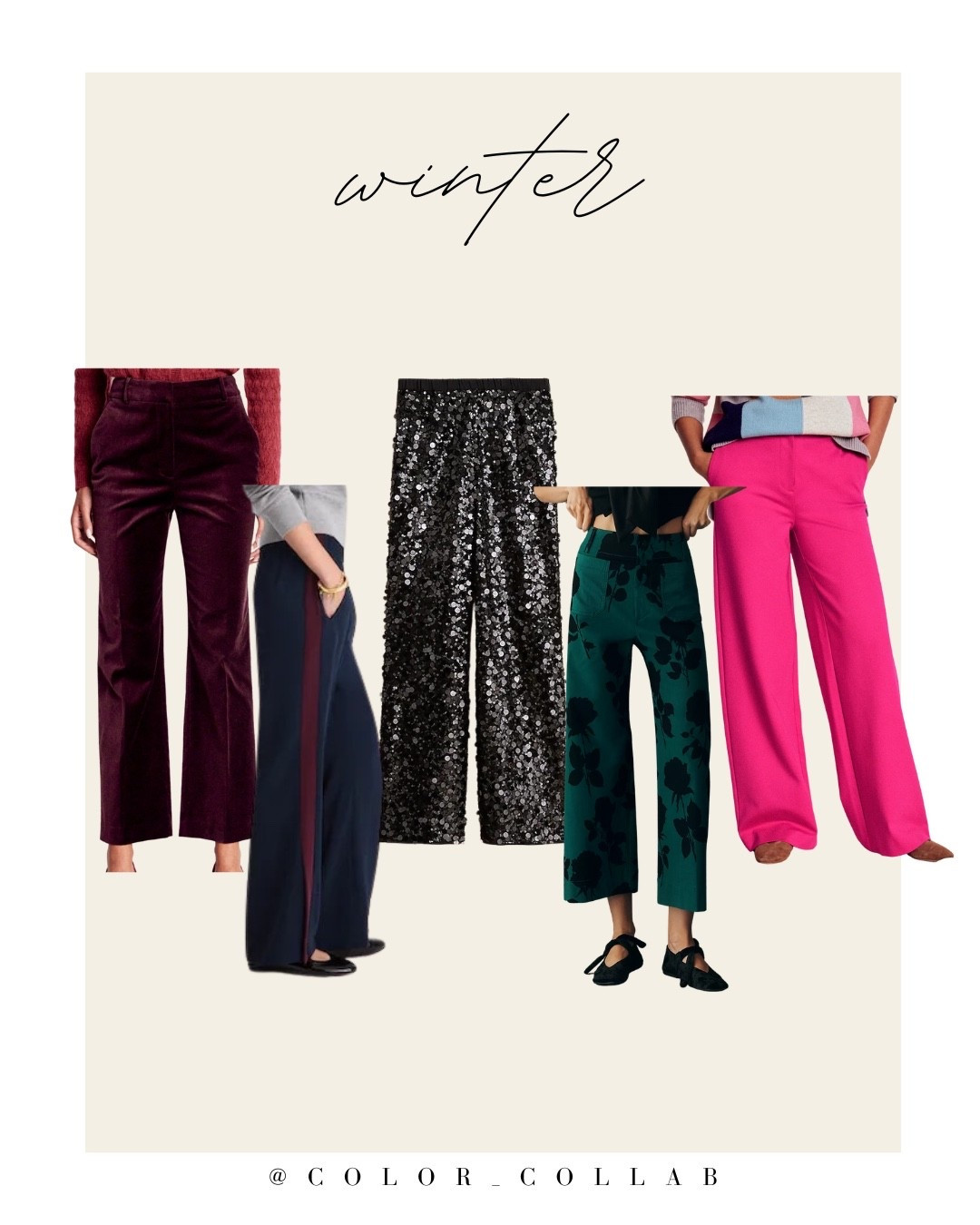 Winter pants perfect for the holidays❄️

#LTKGiftGuide #LTKWorkwear #LTKHoliday