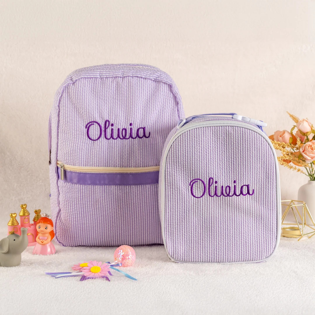 Custom Kids Backpack, Embroidered Toddler Bag, Back to School Gifts, Birthday Gift for Baby - Ets... | Etsy (US)