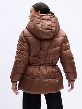 ColdControl Max Relaxed Long Puffer Coat | Gap Factory