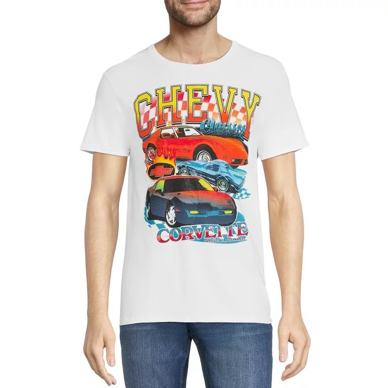 Chevrolet Chevy Corvette Men's Graphic Print Tee Shirt, Sizes S-3XL - Walmart.com | Walmart (US)