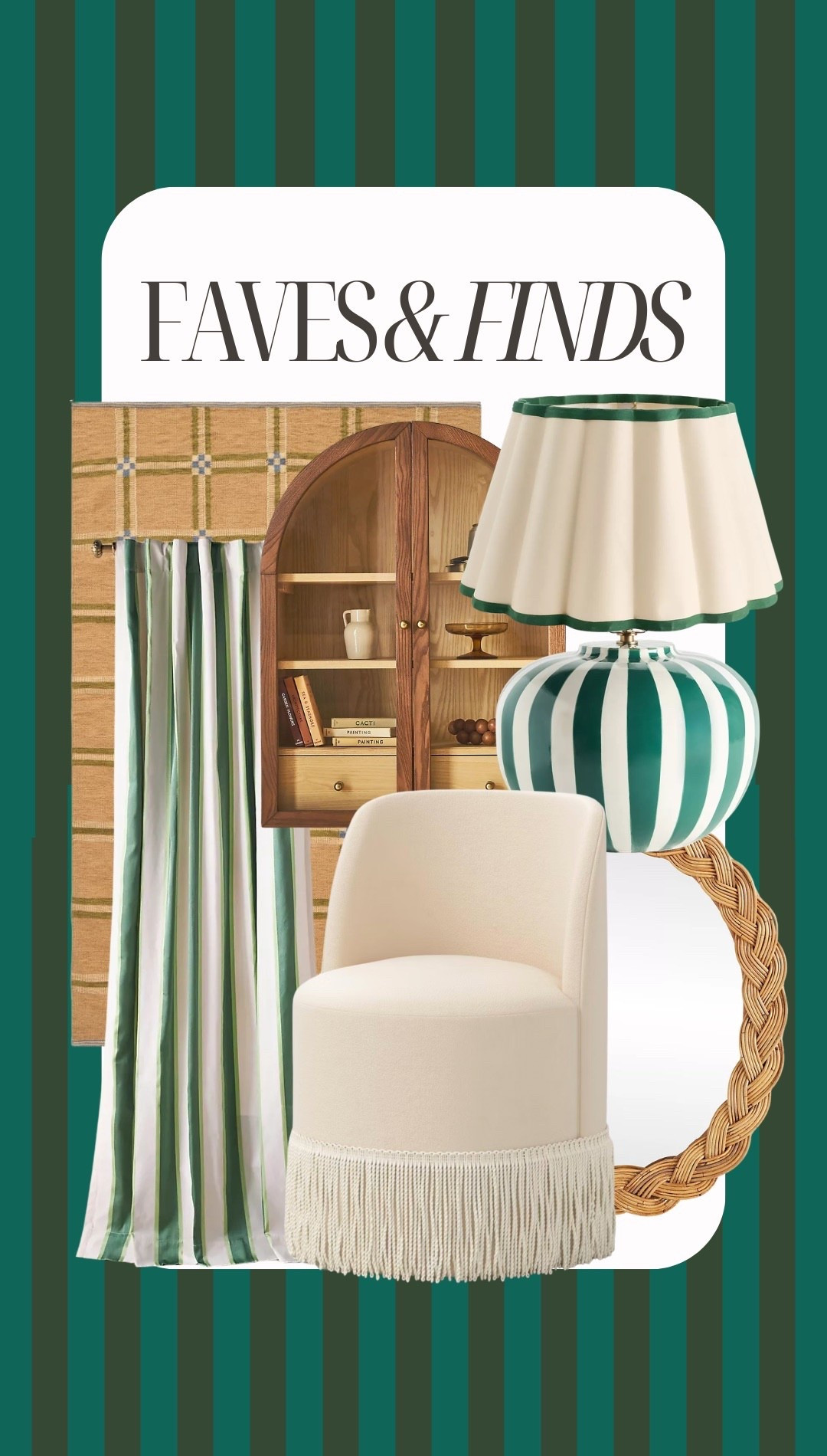 Green and wood home decor finds traditional home decor 

#LTKHome