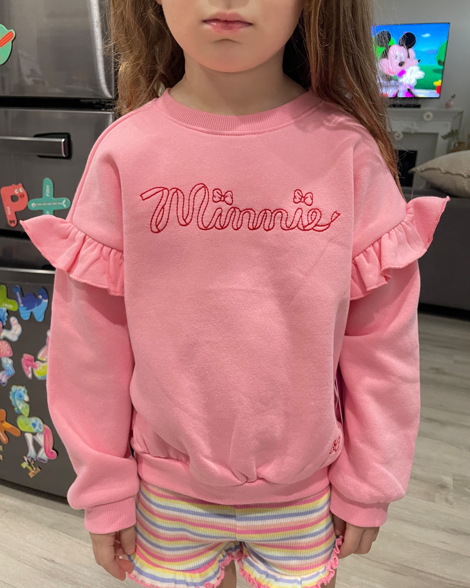 Toddler girl Minnie sweatshirt 💖
Old navy kids 

#LTKKids