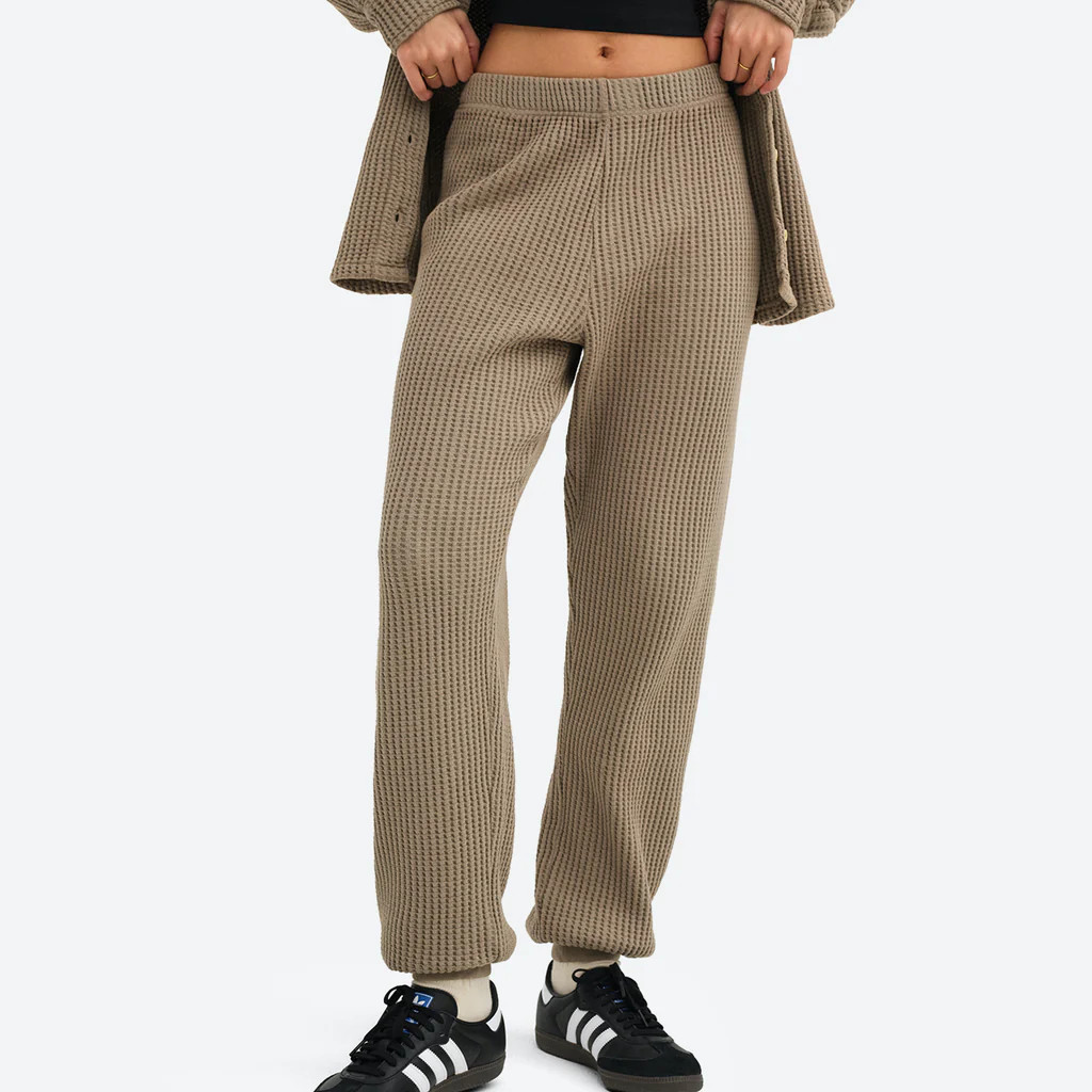 Organic Waffle Relaxed Jogger | MATE The Label